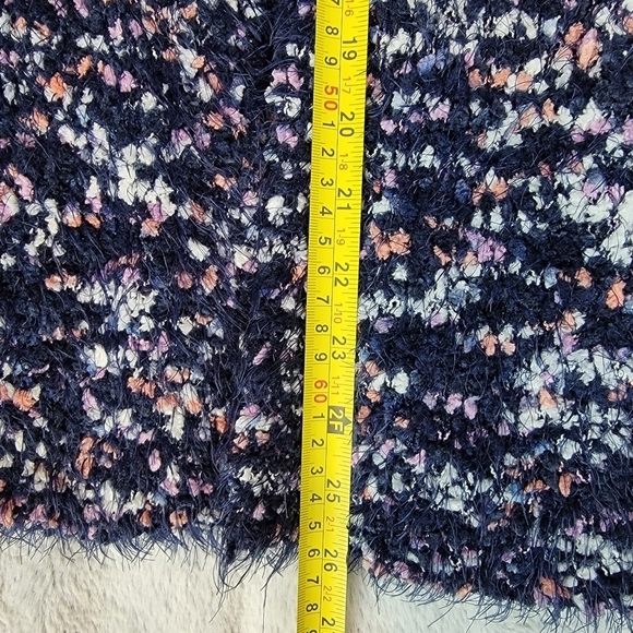 Peyton Primrose Open Front Cardigan Size Medium Blue Purple - Picture 8 of 9